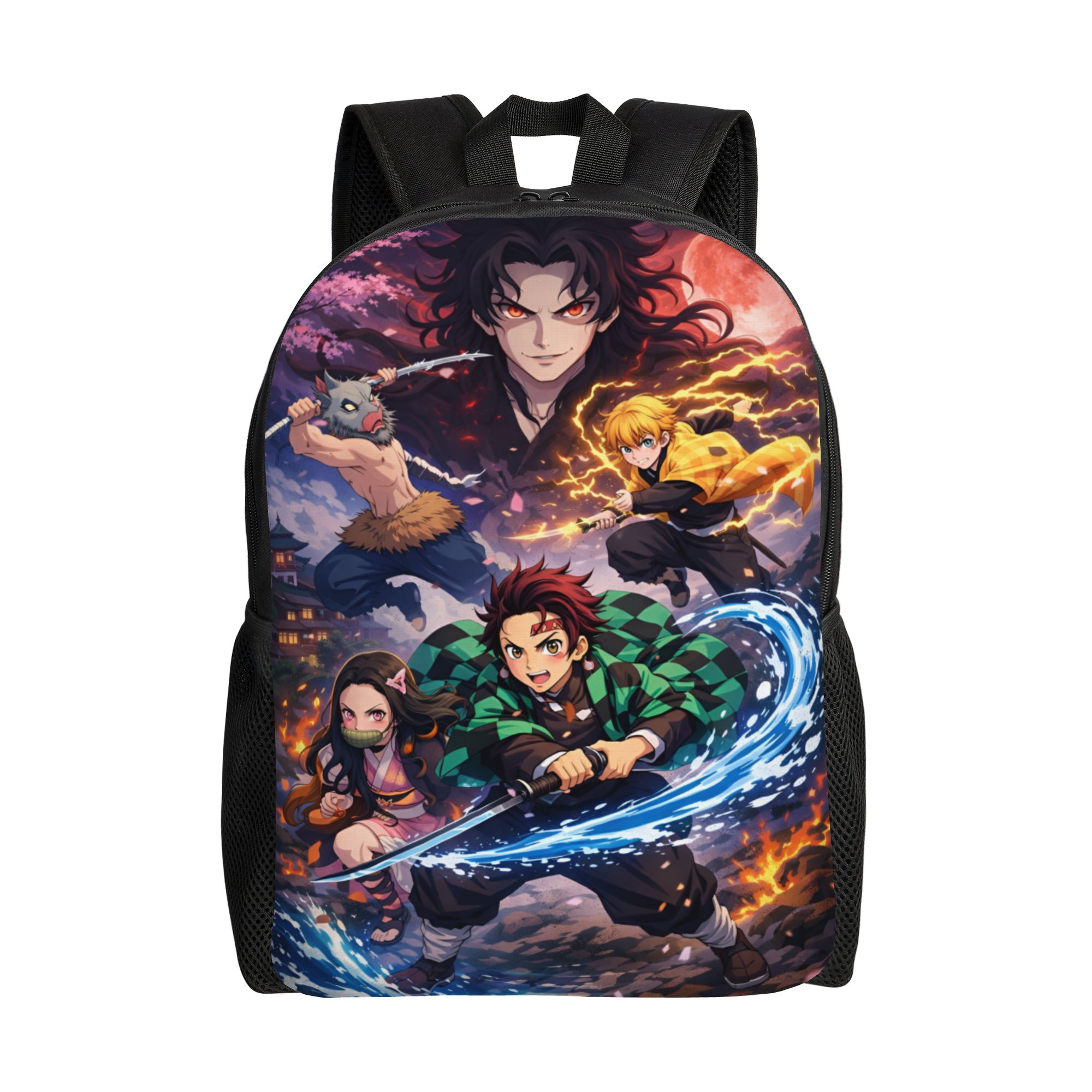 Laptop Accessories For College - D-Demons Slayers Travel Backpack Women Men