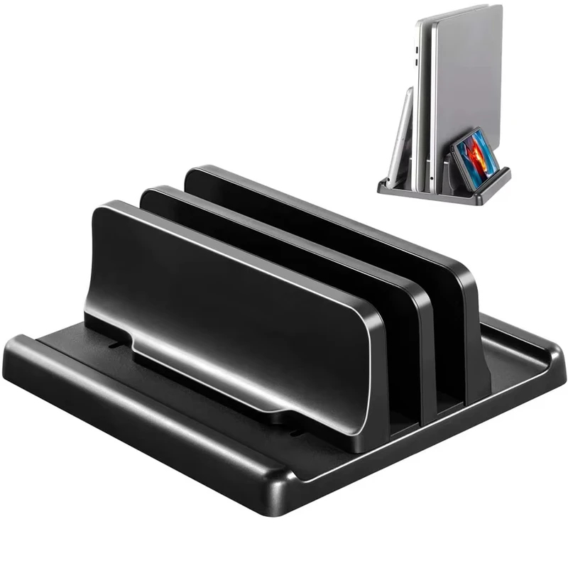 Laptop Stand Riser - 4 in 1 Vertical Laptop Stand
