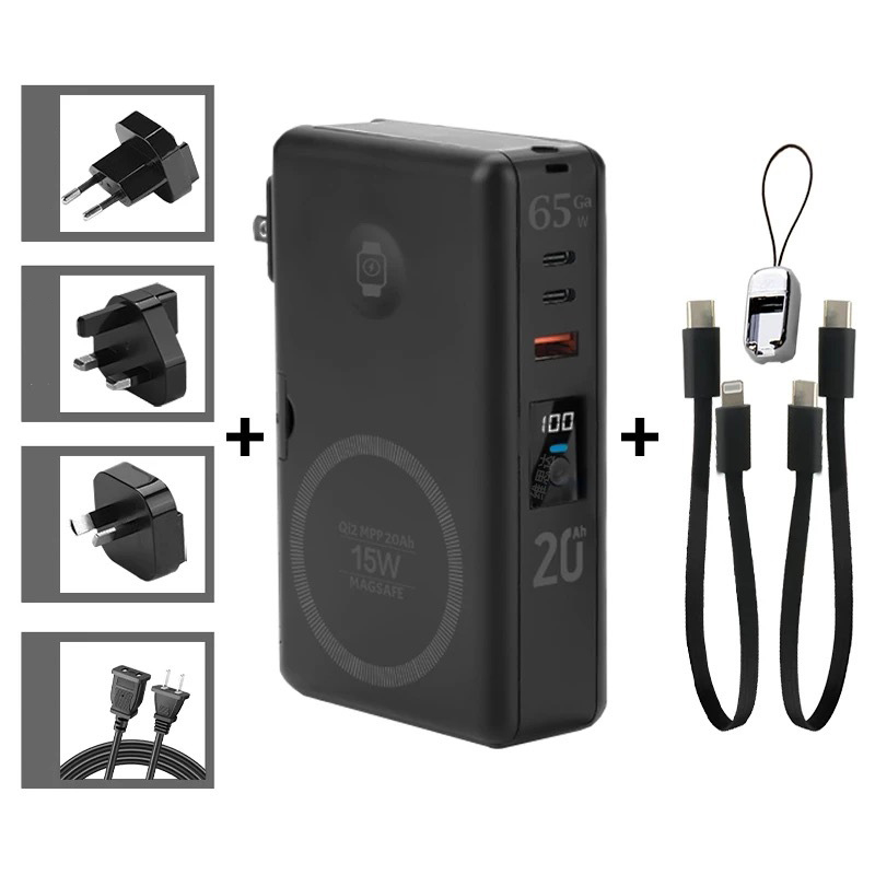 Laptop External Accessories - 65W GaN USB C Charger Power