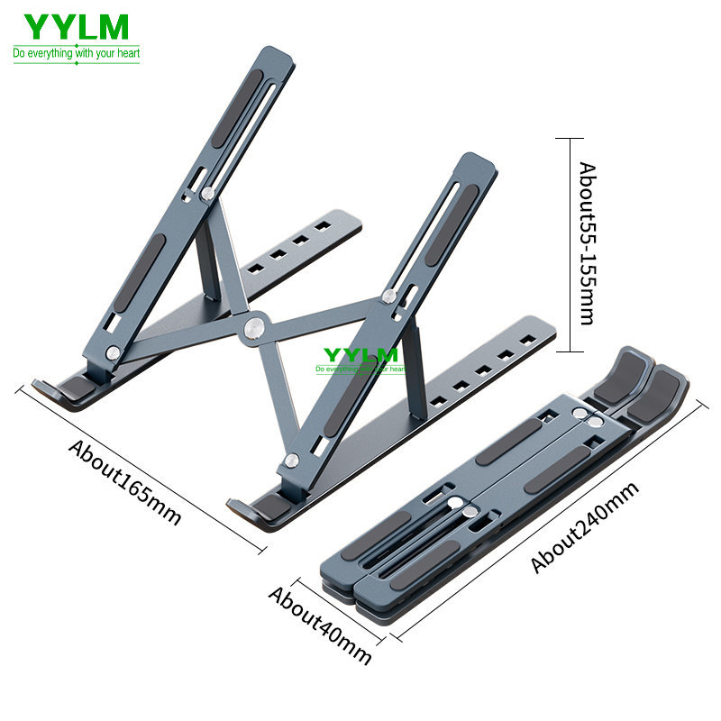 Laptop Stand Riser - YYLM N3 Portable Laptop Stand Aluminum