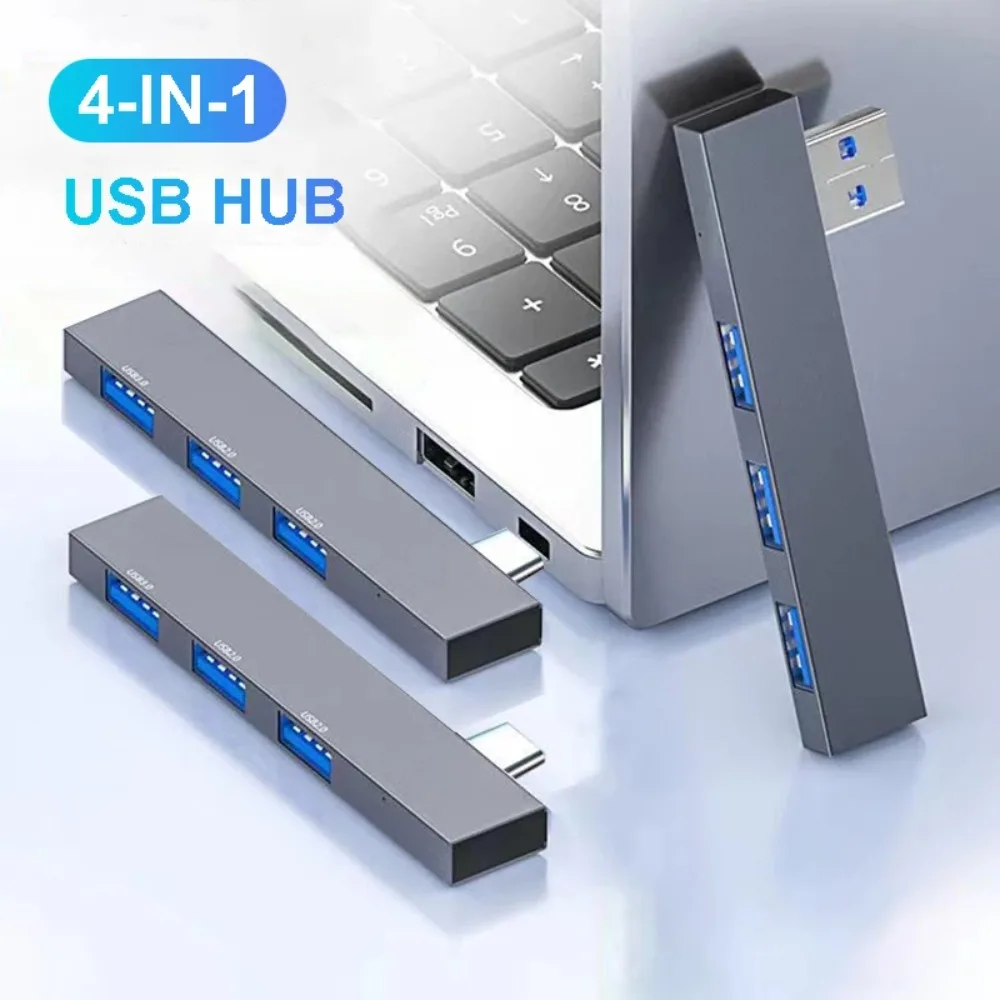 Laptop Accessories Macbook - Multi USB Splitter OTG Adapter USB