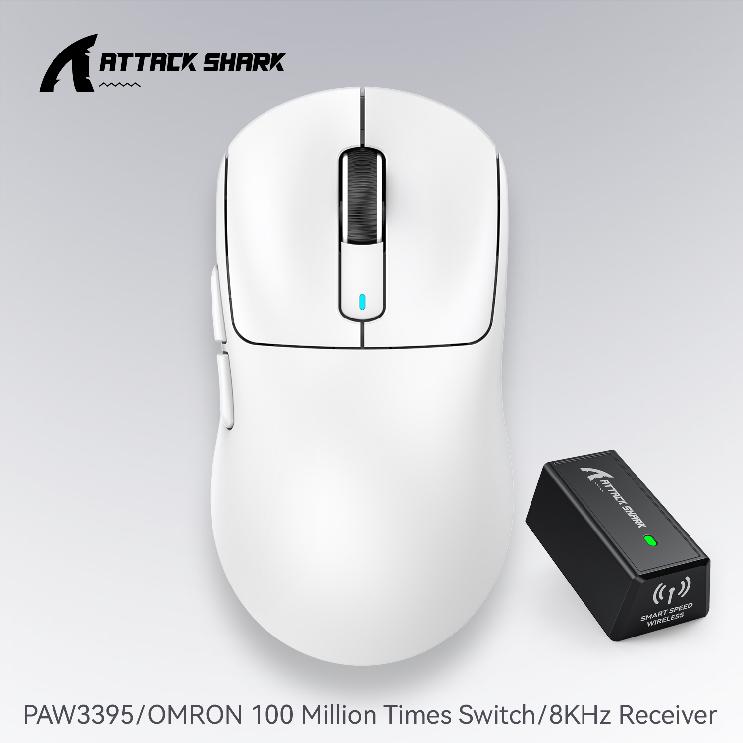 Laptop External Accessories - Attack Shark X3 PixArt PAW3395 Wireless
