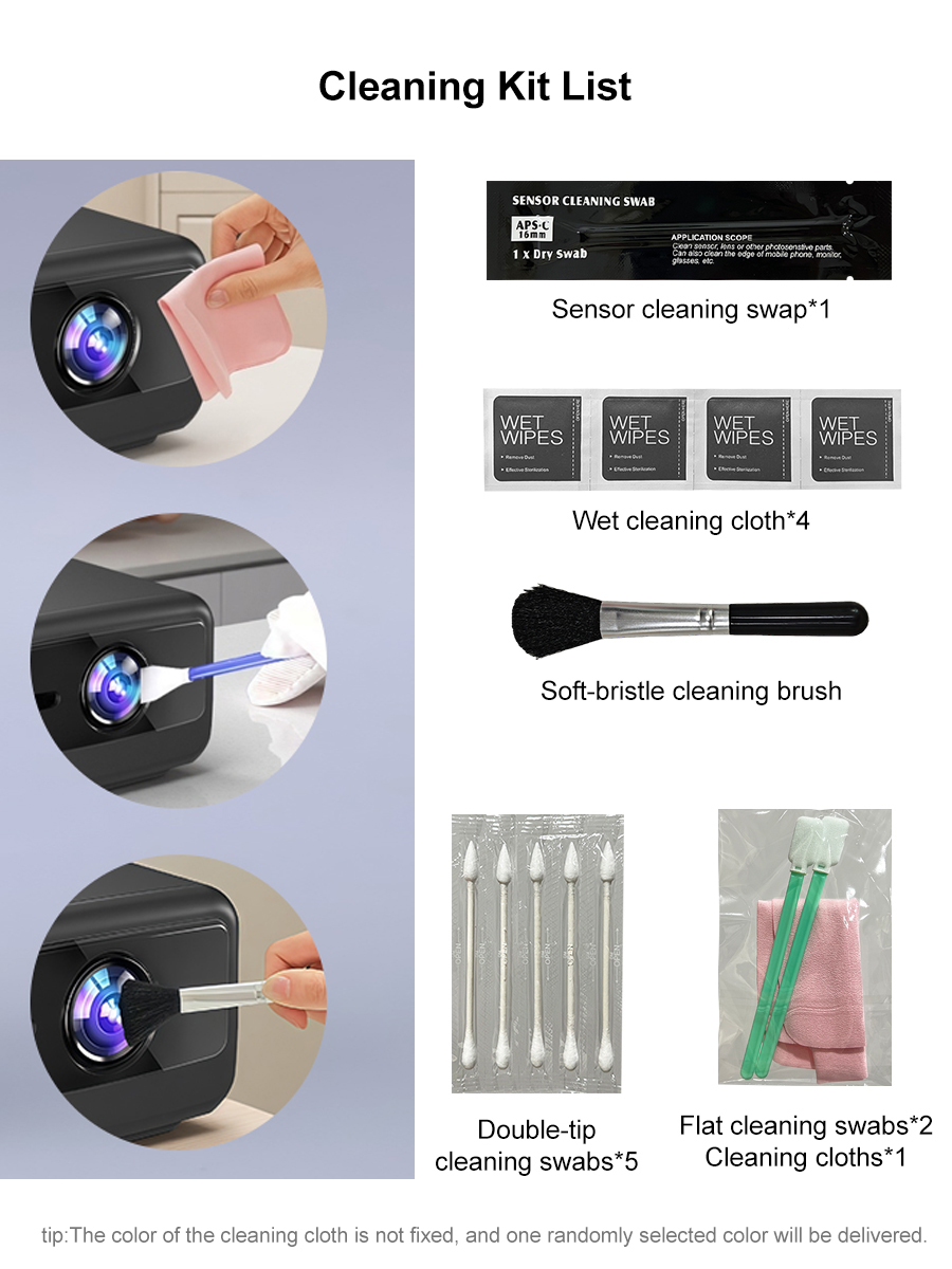 Screen Cleaning Kit - Projector Dust Cleaning Kit Projector Lens