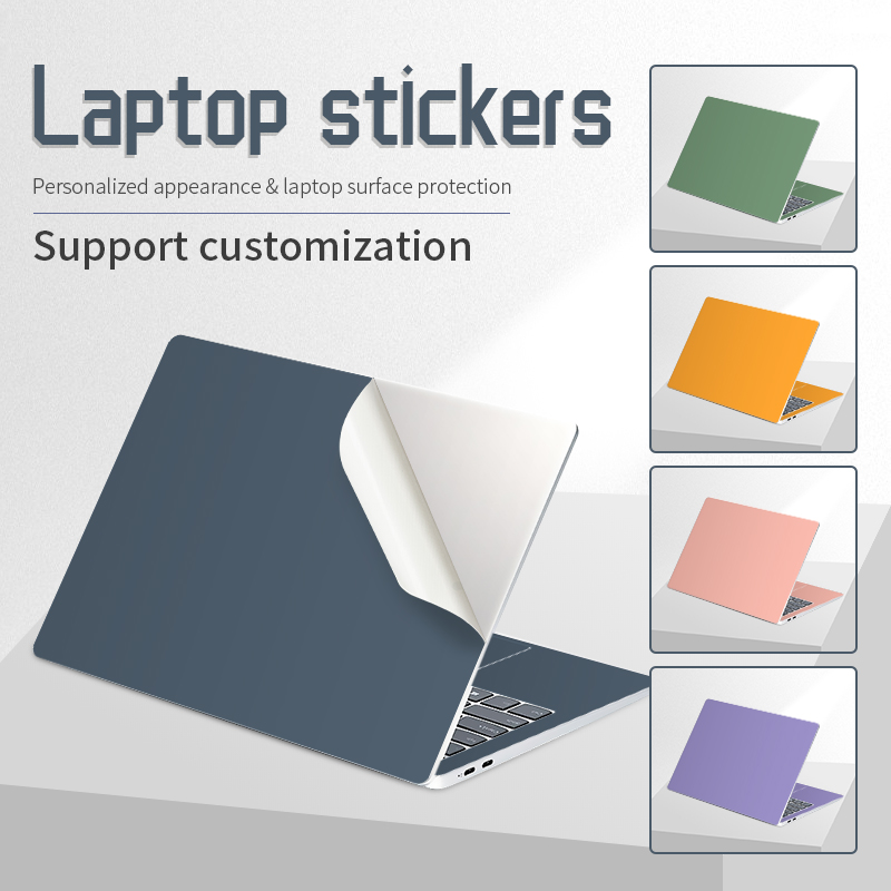 Laptop Accessories Macbook - Solid Color Cover Laptop Stickers Skins