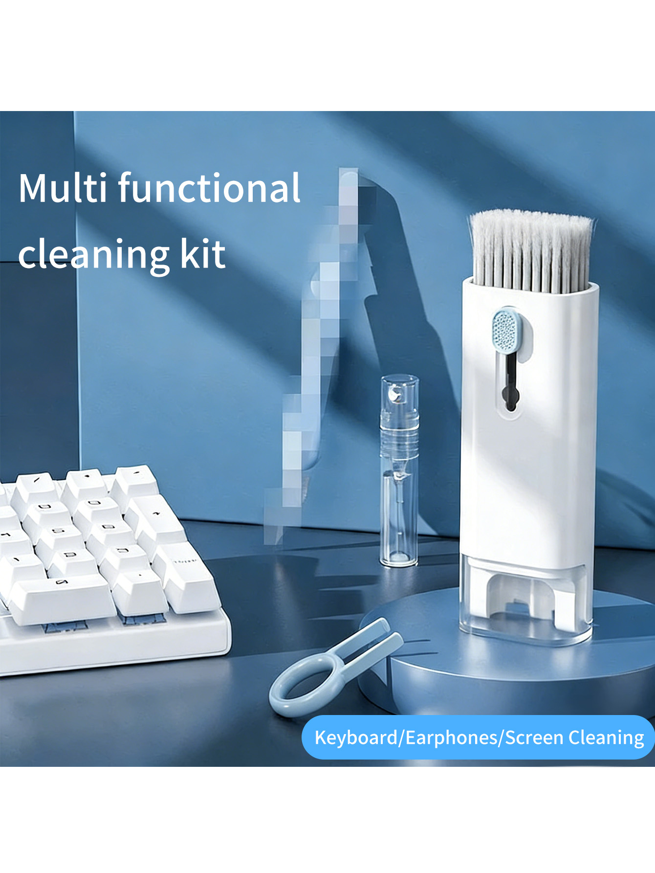 Screen Cleaning Kit - 7-in-1 Multifunctional Computer Keyboard Cleaning Brush