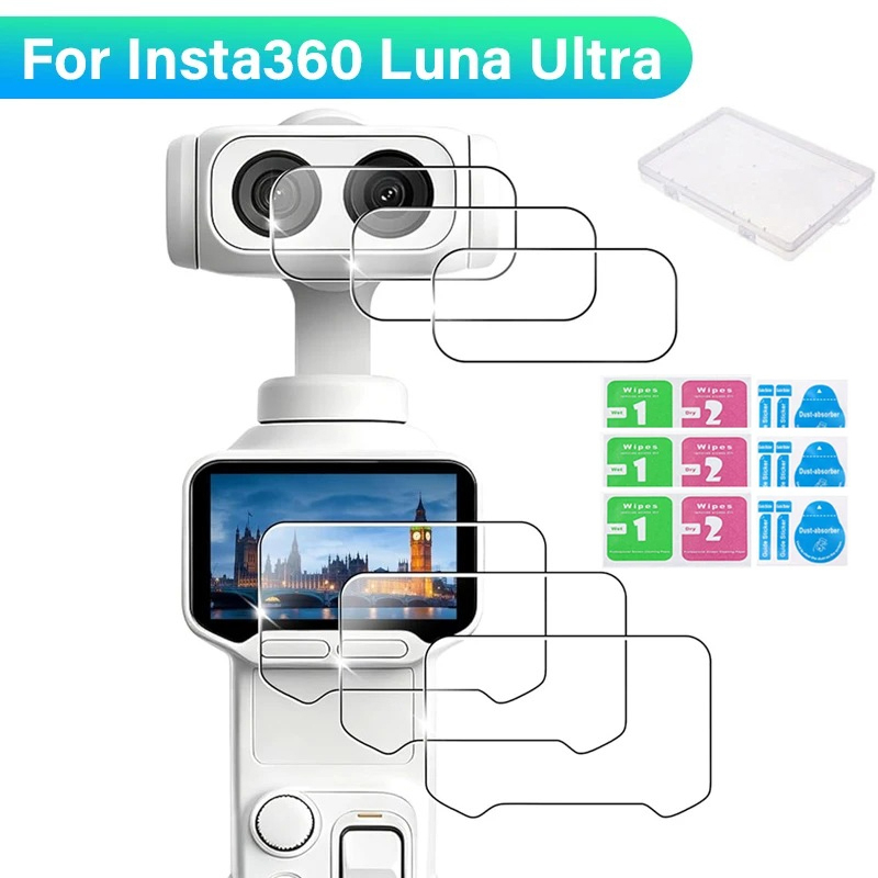 Screen Cleaning Kit - 9H Tempered Glass Screen & Lens