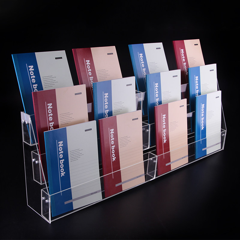 Stepped Clear Acrylic Notebook - Laptop Ergonomic Accessories 评论和价格