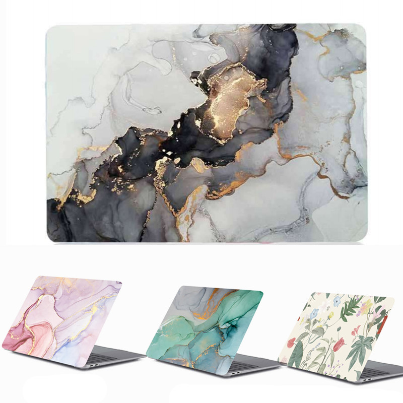 Marble Flowers Laptop Case for - Apple Accessories Laptop 评论和价格