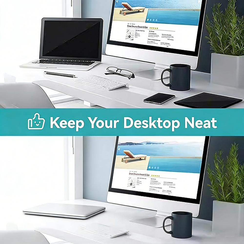 Single/Dual-Slot Vertical Lapt - Laptop Stand Riser 评论和价格