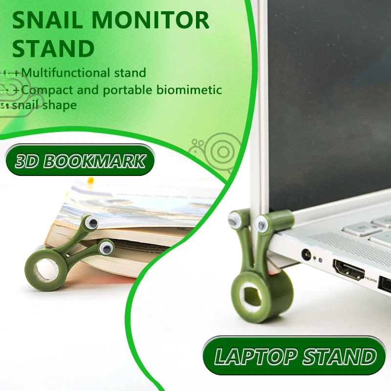 Cute and Quirky Snail-Shaped D - Laptop Stand Riser 评论和价格