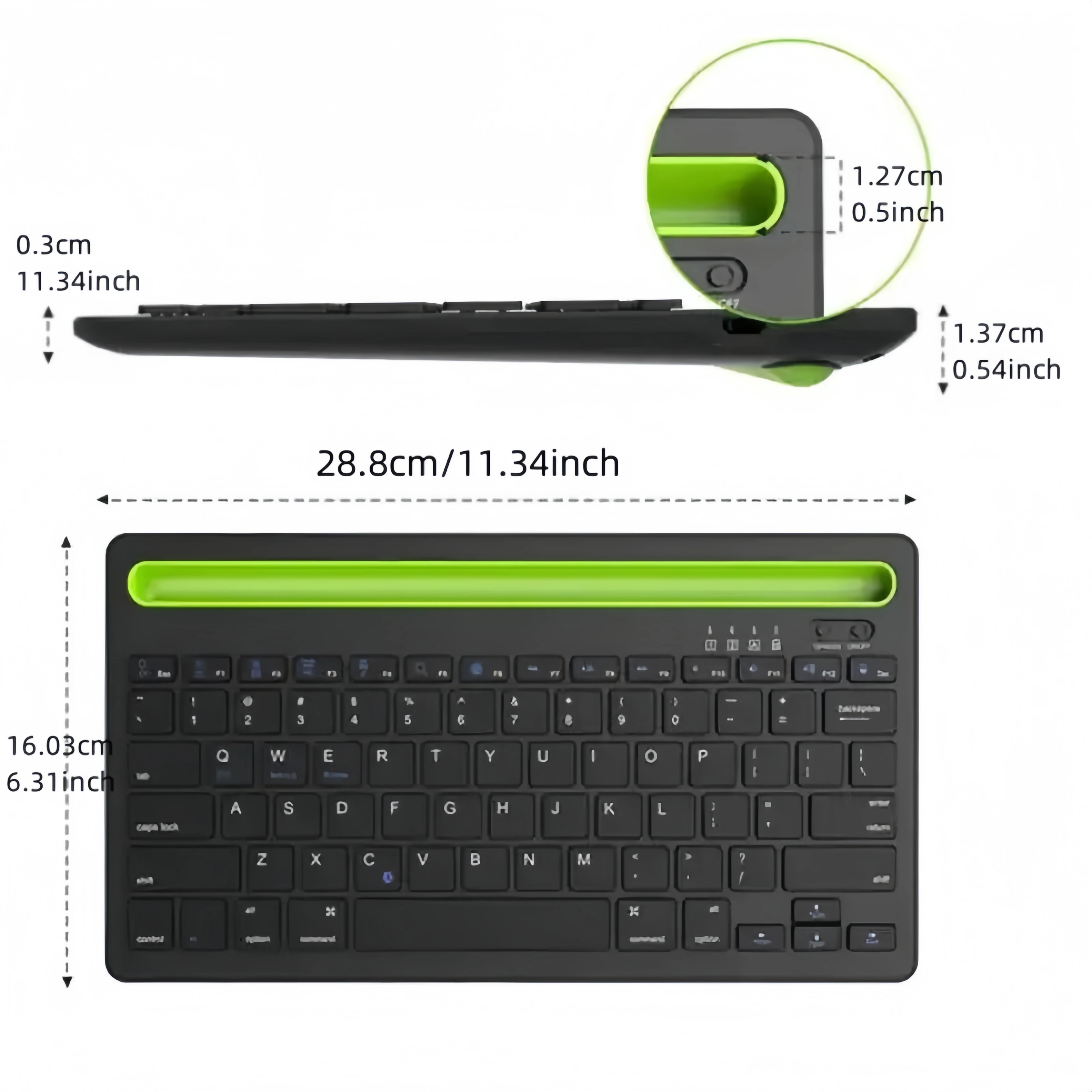 Bluetooth Keyboard Compatible  - Laptop Ergonomic Accessories 评论和价格