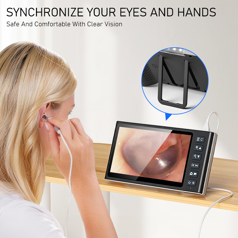 7 Inch Screen Ear Otoscope Cam - Screen Cleaning Kit 评论和价格