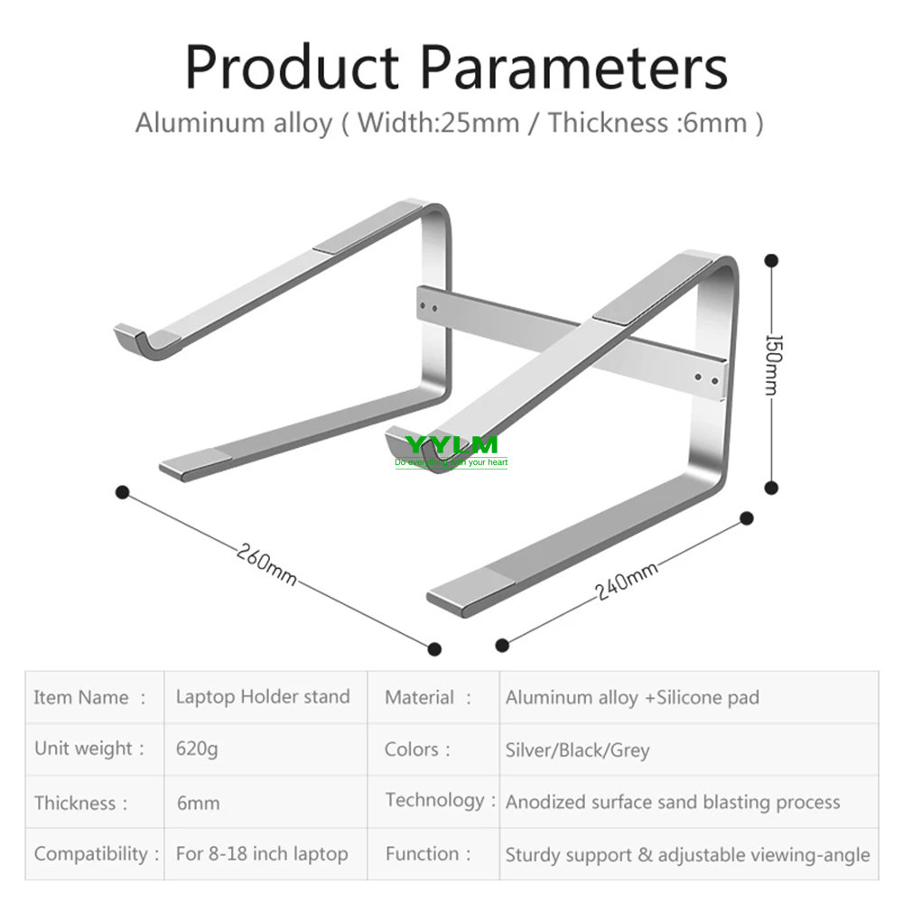 Aluminum Laptop Stand Notebook - Laptop Stand Riser 评论和价格
