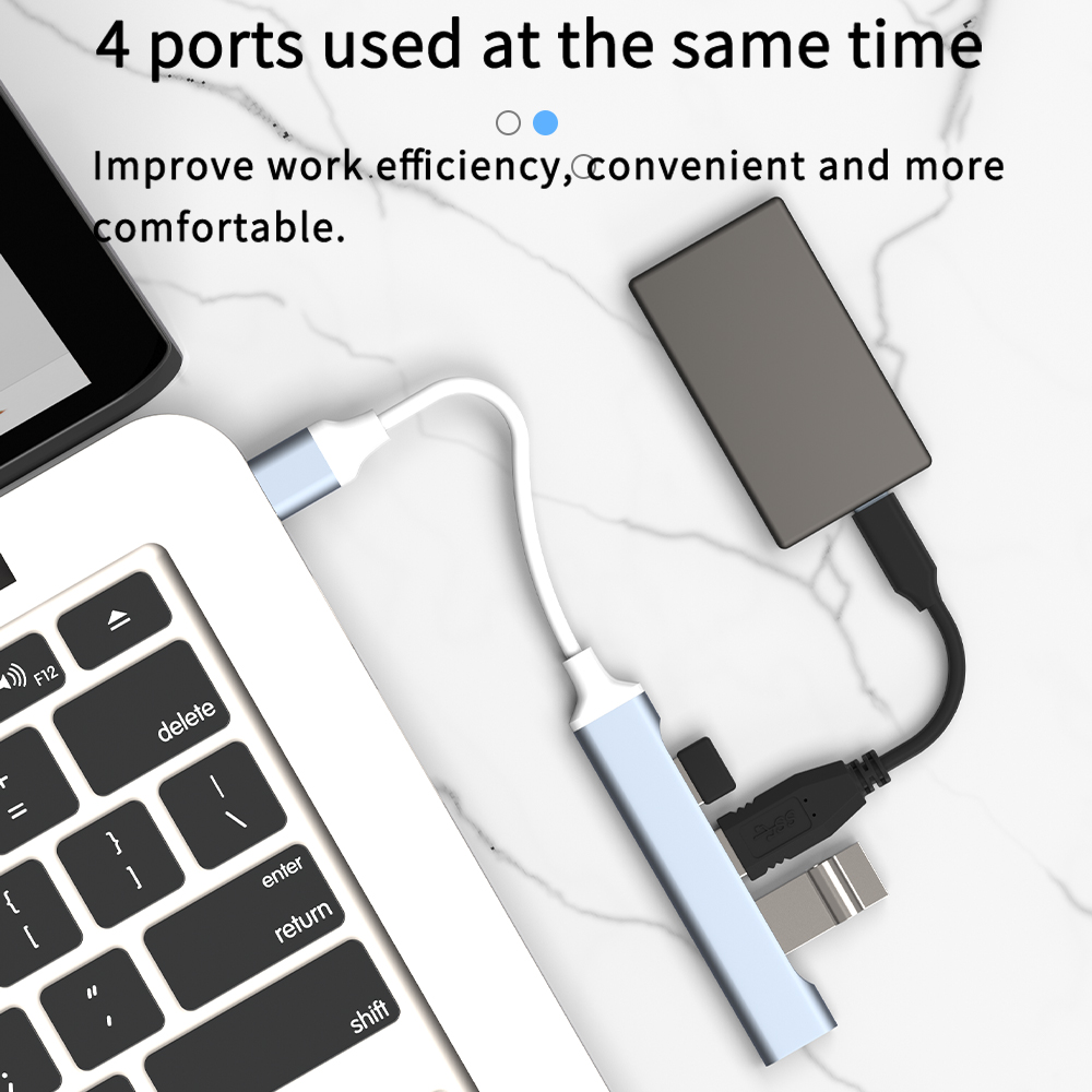 USB C HUB 3.0 Type C 3.1 3/4 P - Apple Accessories Laptop 评论和价格