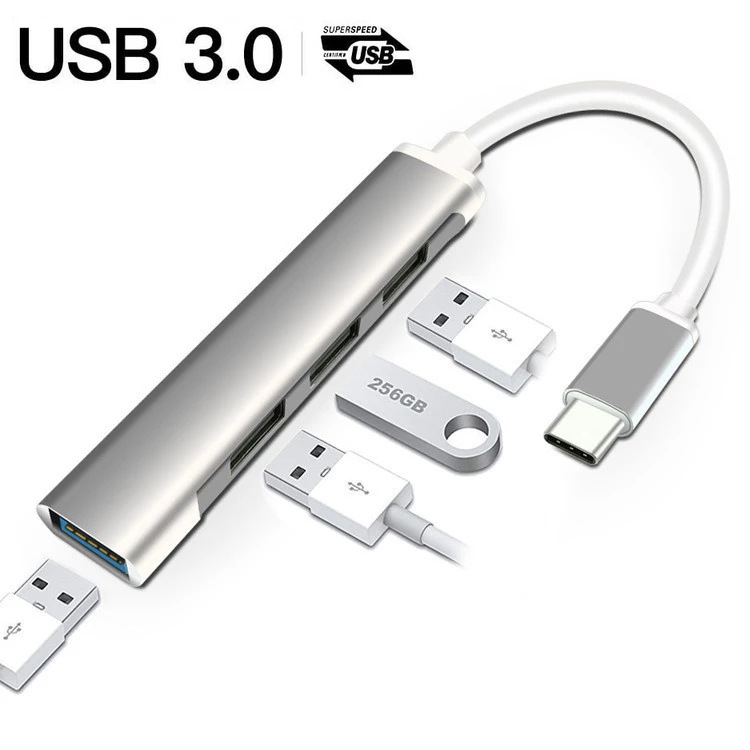 4-in-1 USB C HUB 3.0 Type C 3. - Laptop Accessories Macbook 评论和价格
