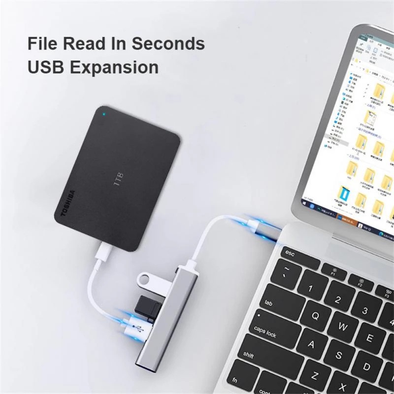 4-in-1 USB C HUB 3.0 Type C 3. - Laptop Accessories Macbook 评论和价格