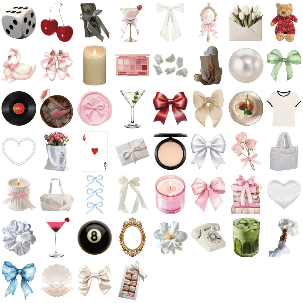 52pcs Gentle Girl INS Aestheti - Laptop Accessories Girly 评论和价格