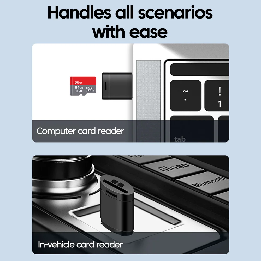 USB 2.0 To Mini TF Card Reader - Laptop External Accessories 评论和价格
