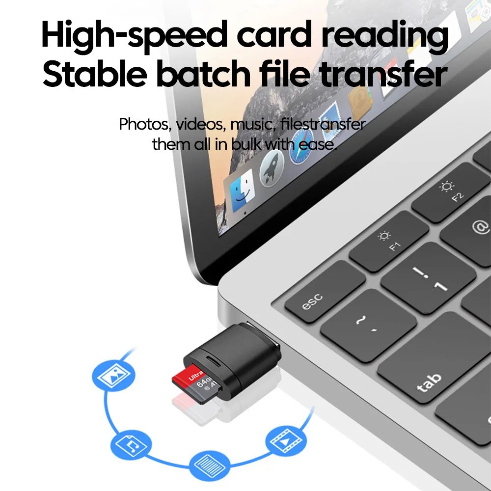 USB 2.0 To Mini TF Card Reader - Laptop External Accessories 评论和价格
