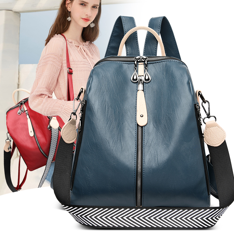 Fashion Backpack Women Soft Le - Laptop Accessories Girly 评论和价格