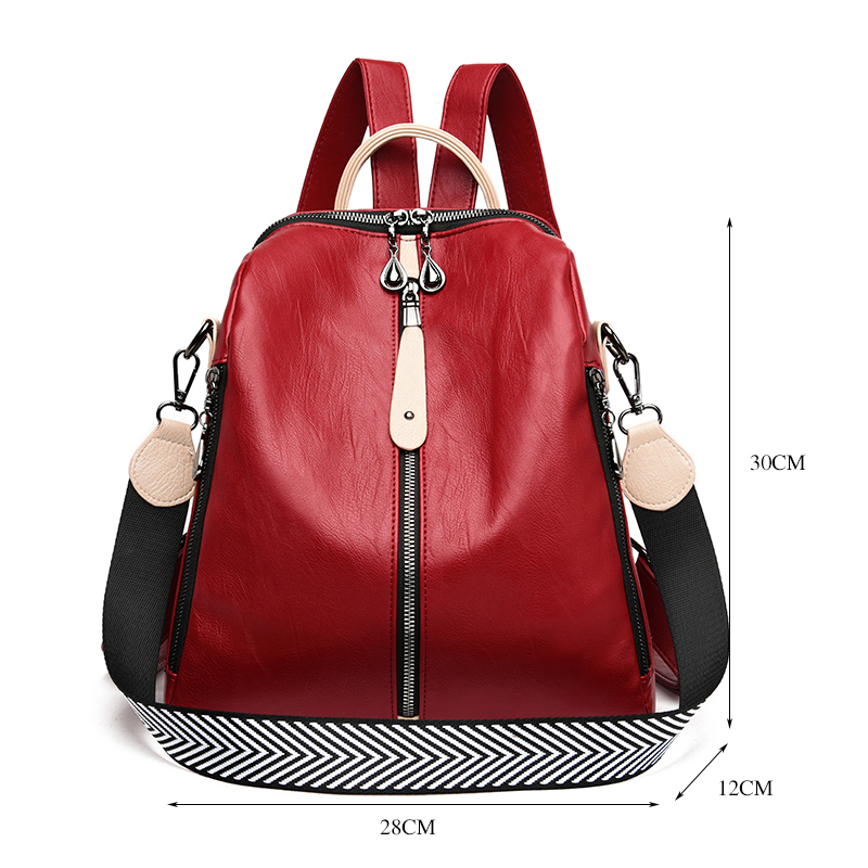 Fashion Backpack Women Soft Le - Laptop Accessories Girly 评论和价格