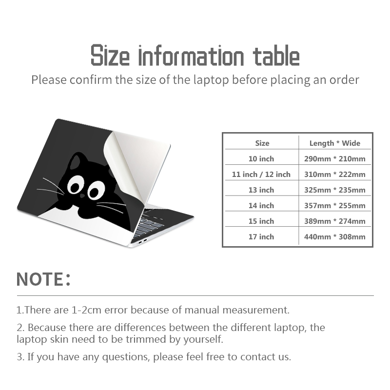 DIY Laptop Skins Stickers Note - Laptop Accessories Macbook 评论和价格