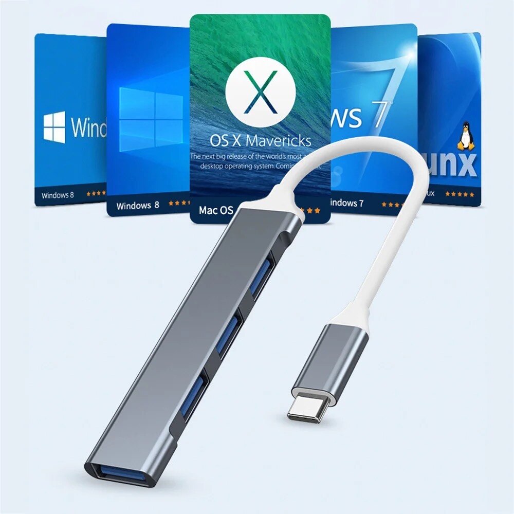 USB 3.0 Hub 4 Port USB Hub Hig - Laptop Accessories Macbook 评论和价格
