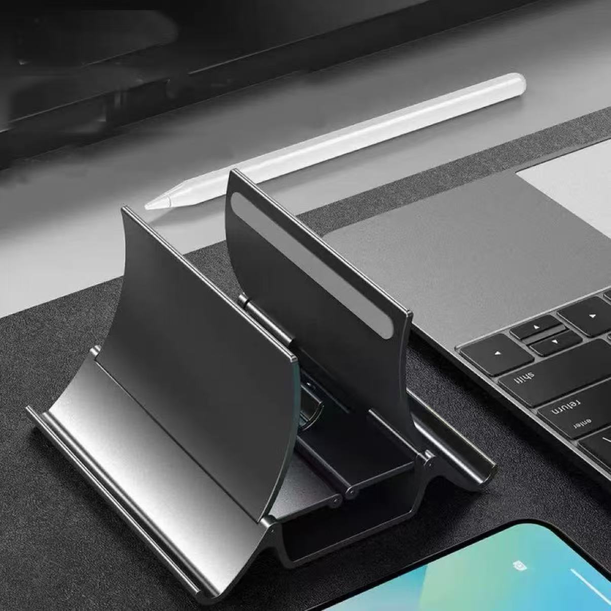 Vertical Laptop Stand Heat Dis - Laptop Ergonomic Accessories 评论和价格