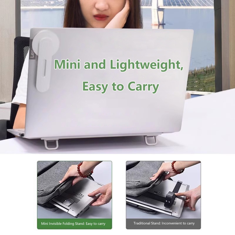 Portable Mini Laptop Legs Stan - Laptop Stand Riser 评论和价格