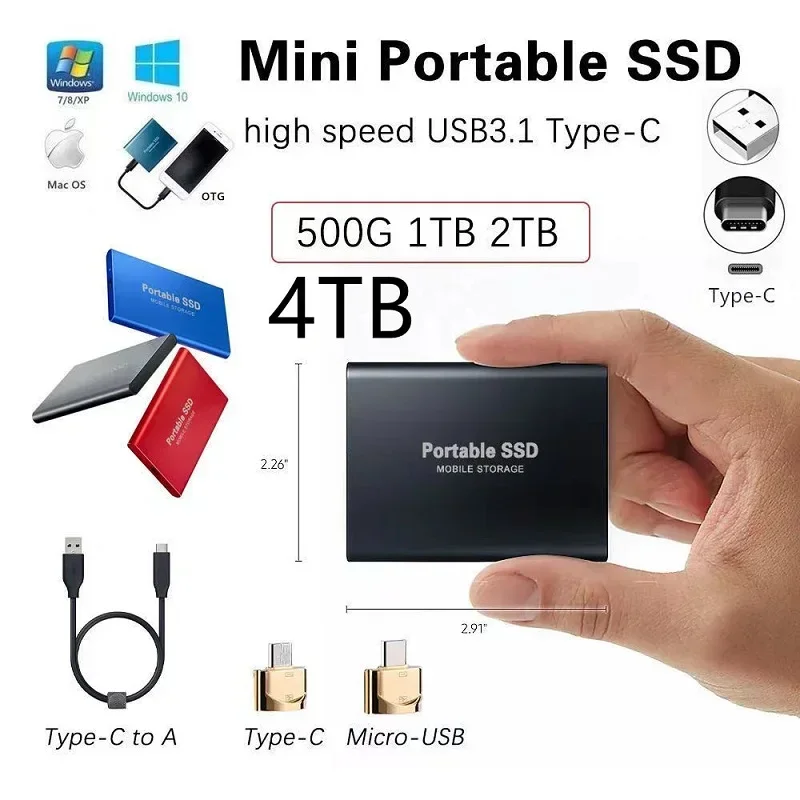New Portable External SSD High - Laptop External Accessories 评论和价格