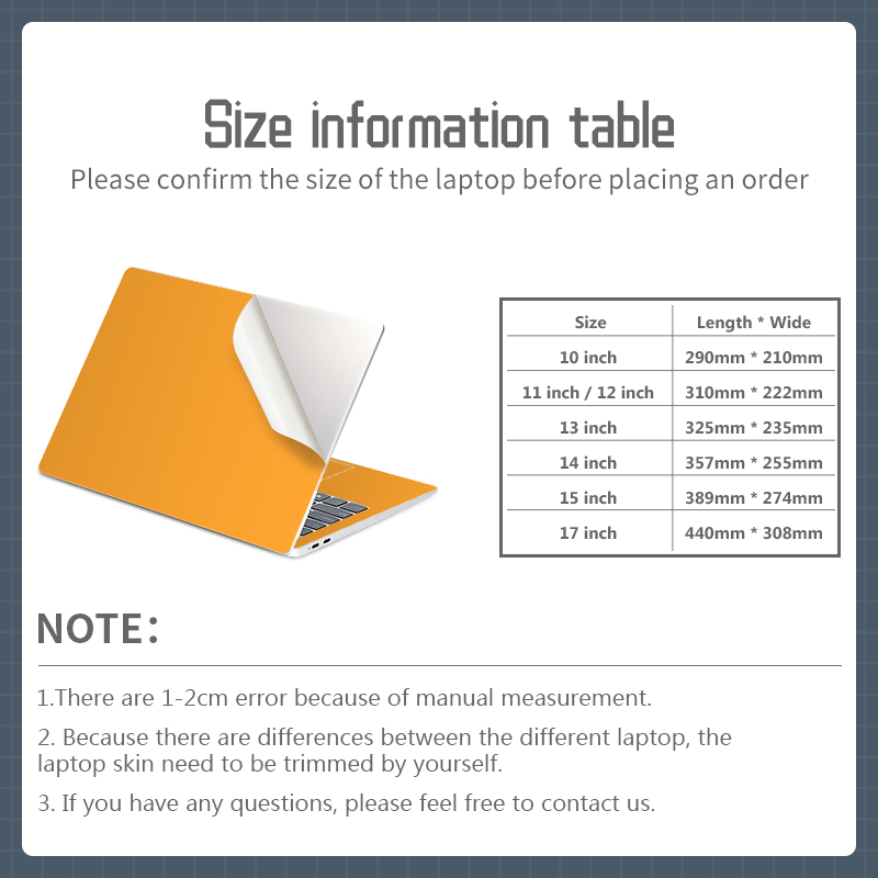 Solid Color Cover Laptop Stick - Laptop Accessories Macbook 评论和价格