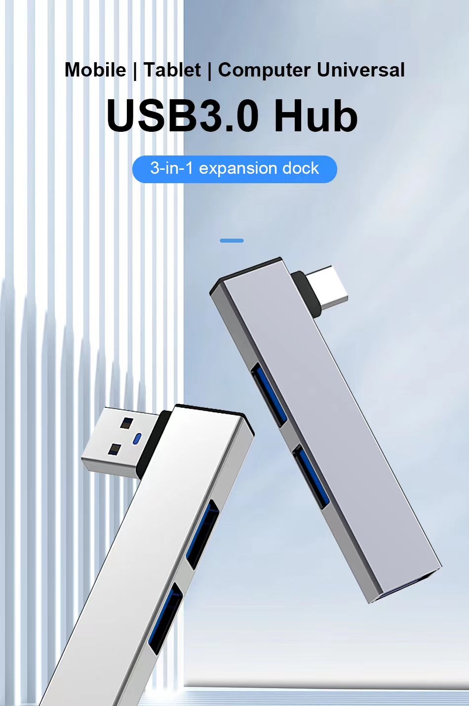 USB C HUB 3.0 Type C 3.1 3 Por - Apple Accessories Laptop 评论和价格