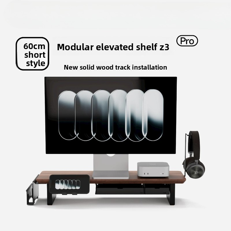 Hot Sale! Walnut Monitor Stand - Laptop Stand Riser 评论和价格