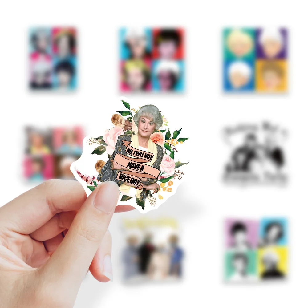 50PCS TV SHOW The Golden Girls - Laptop Accessories Girly 评论和价格