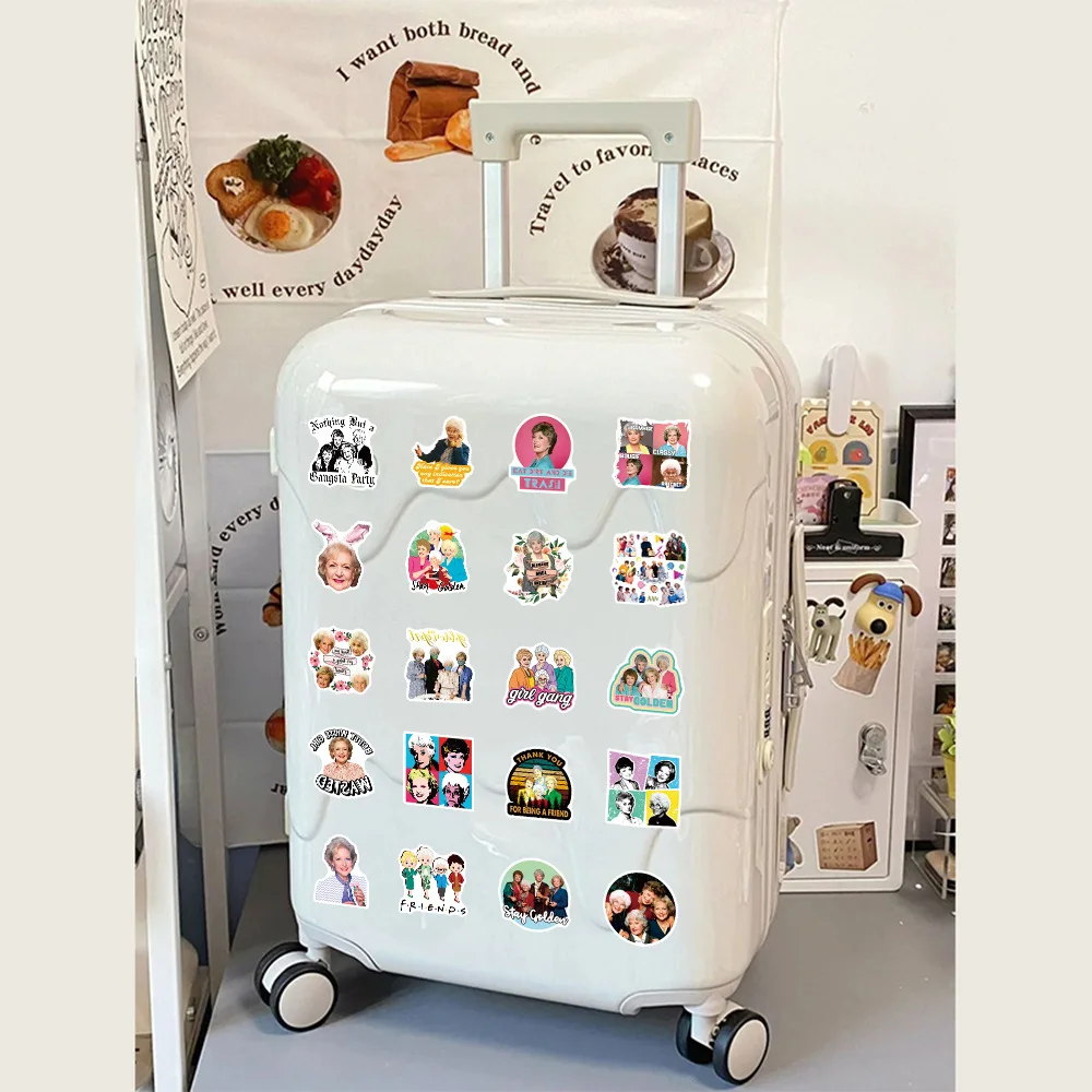 50PCS TV SHOW The Golden Girls - Laptop Accessories Girly 评论和价格