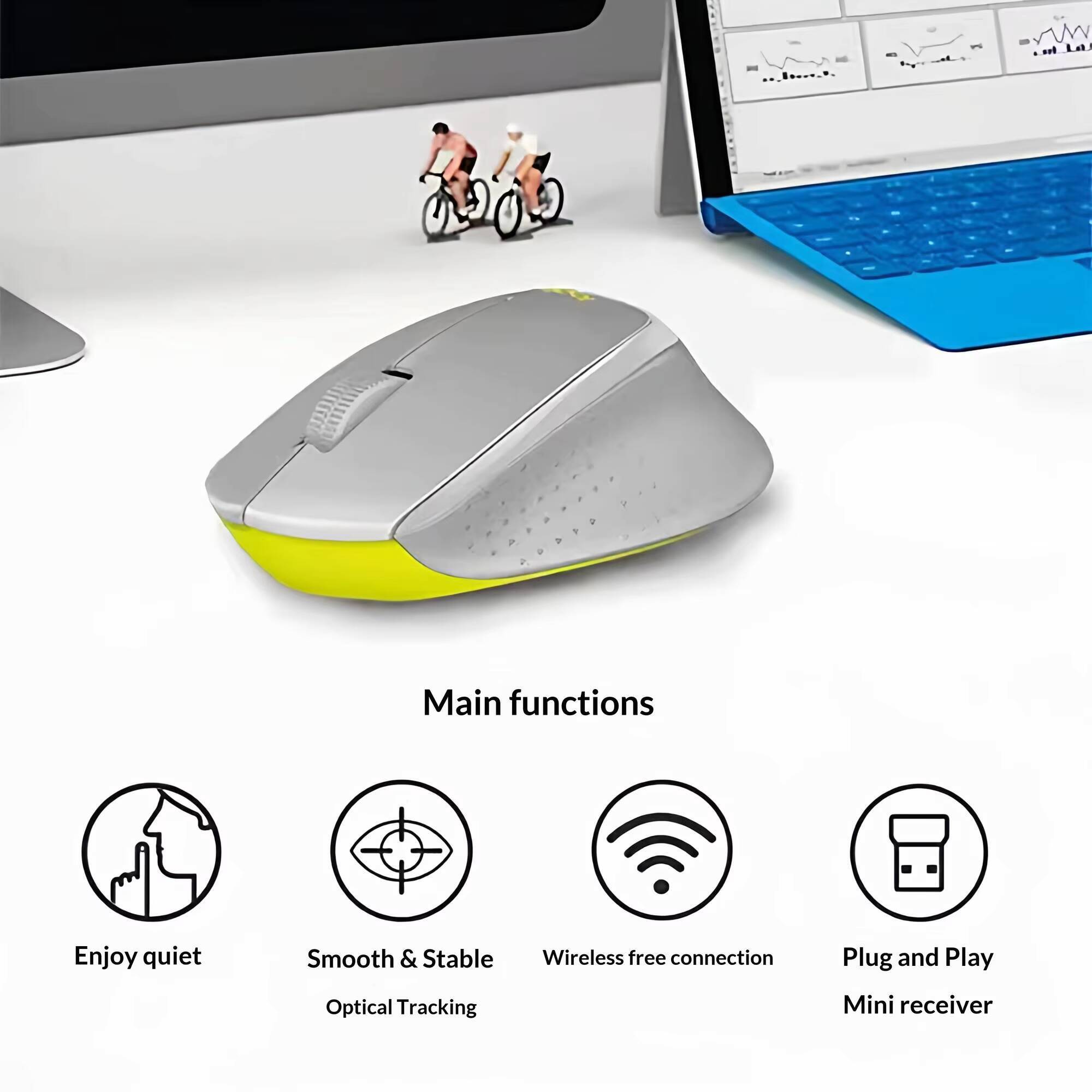 Logitech M330 Wireless Mouse 2 - Laptop External Accessories 评论和价格