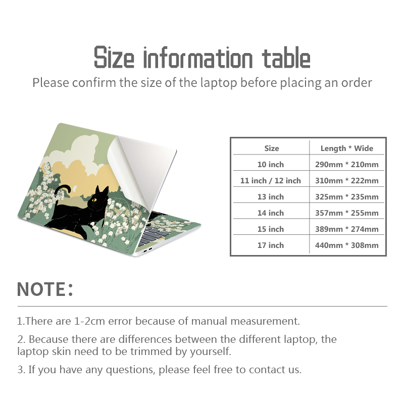 Laptop Skins Stickers Black Ca - Laptop Accessories Macbook 评论和价格