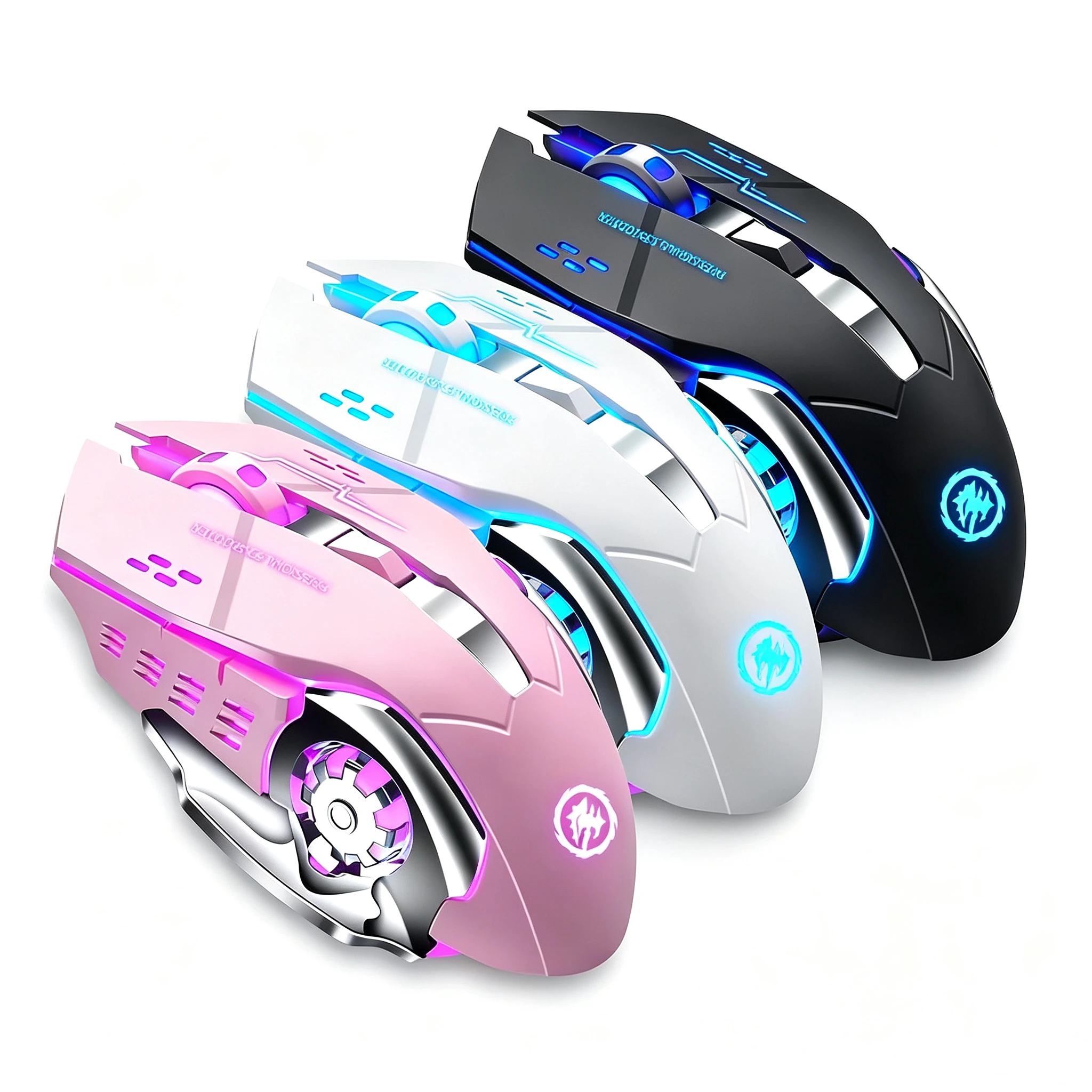 Wireless Gaming Mouse Bluetoot - Laptop External Accessories 评论和价格